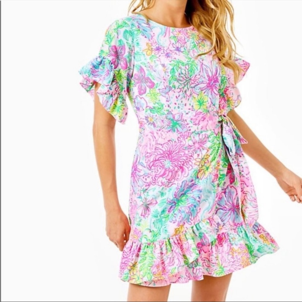 Lilly Pulitzer Darlah Stretch Wrap Dress